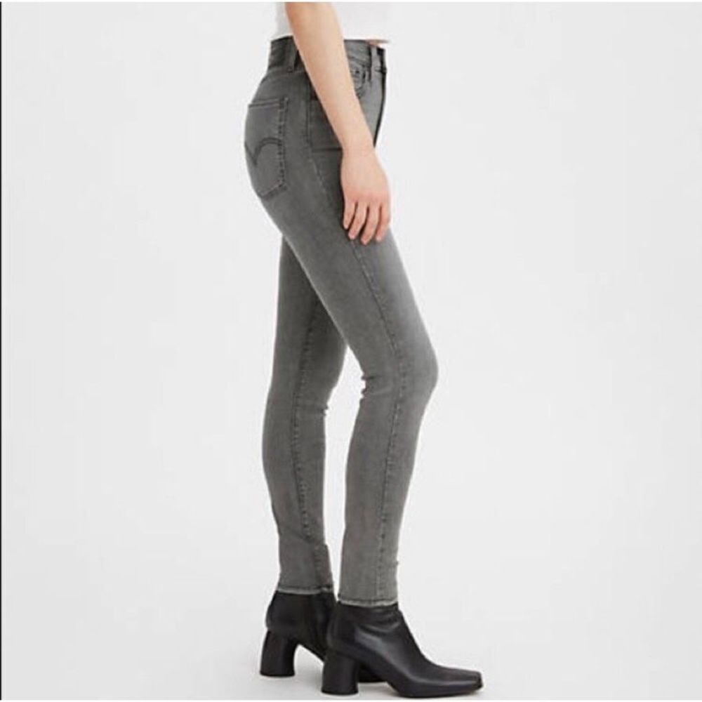 Levi’s | Premium Mile High Super Skinny Jeans Grey Size 27
